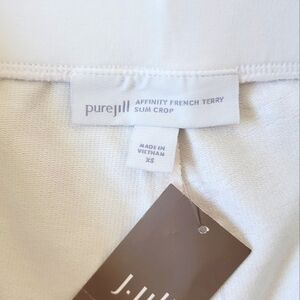PUREJILL - AFFINITY FRENCH TERRY SLIM CROP-  Women's Pantsuit size-xs
